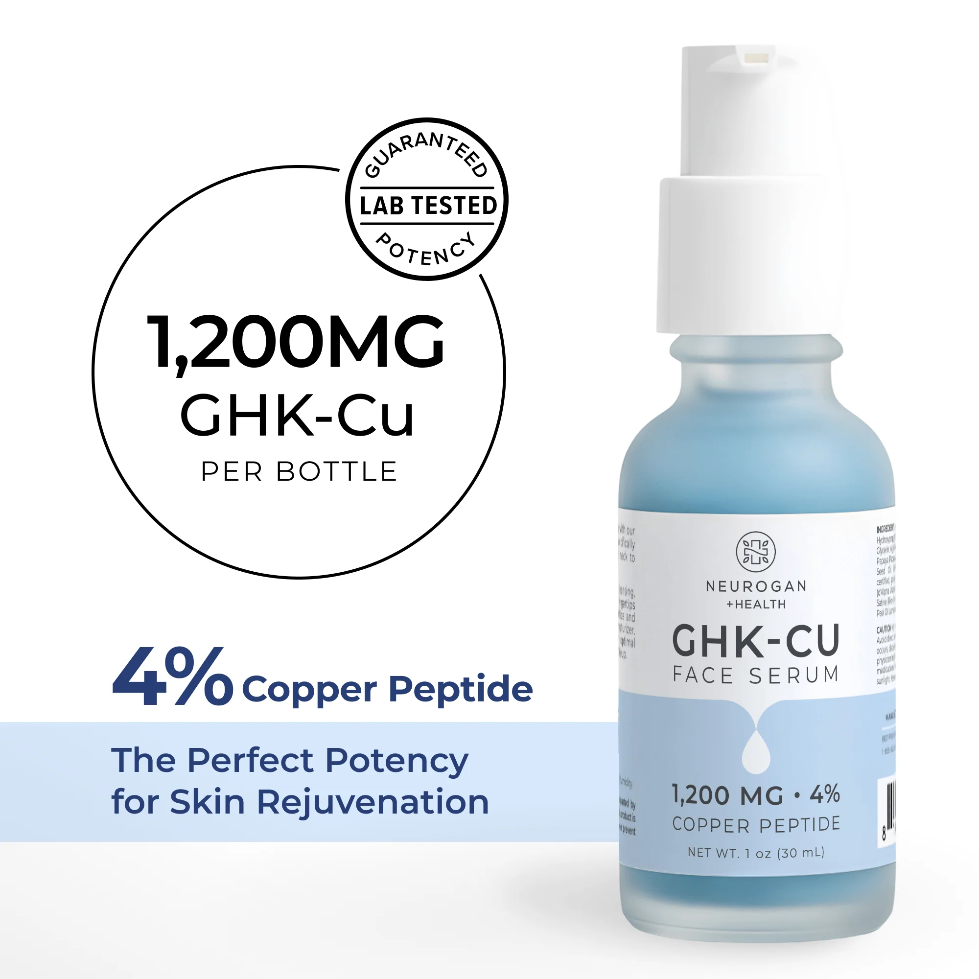 GHK-Cu Copper Peptide Face & Neck Serum - Image 4