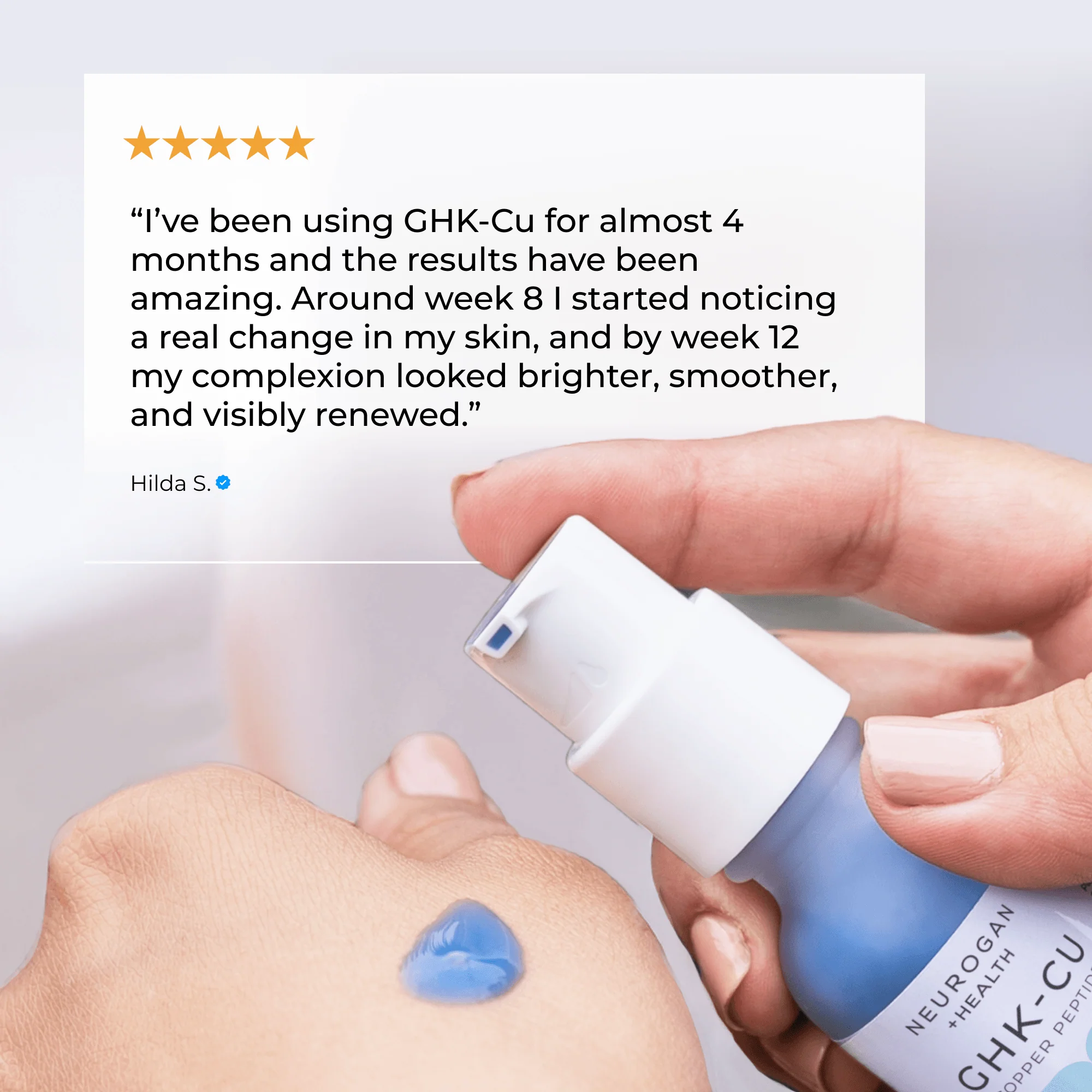 GHK-Cu Copper Peptide Face & Neck Serum - Image 6
