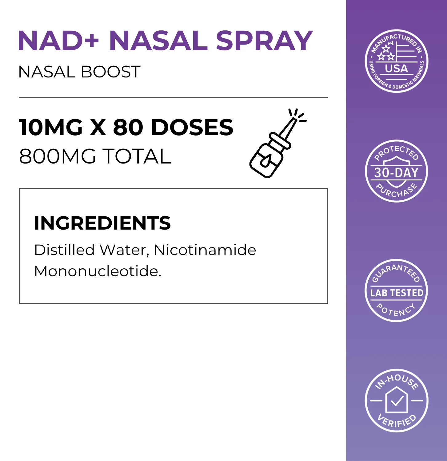 NAD Nasal Spray - Image 2